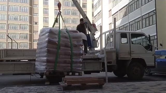 Кран в кузов грузовика смотреть онлайн