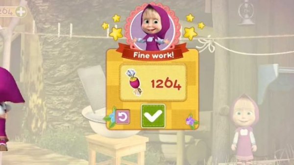 کارتون ماشا ومیشا تمیزکاری خانه Masha and the Bear