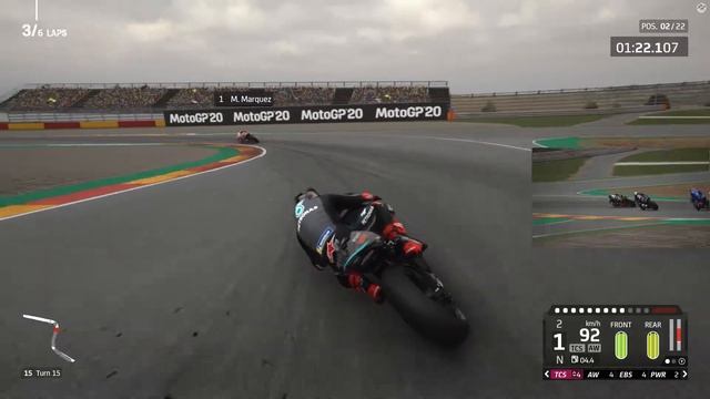 Fabio Quartararo สนามที่12 I Gran Premio Liqui Moly de Teruel смотреть онлайн