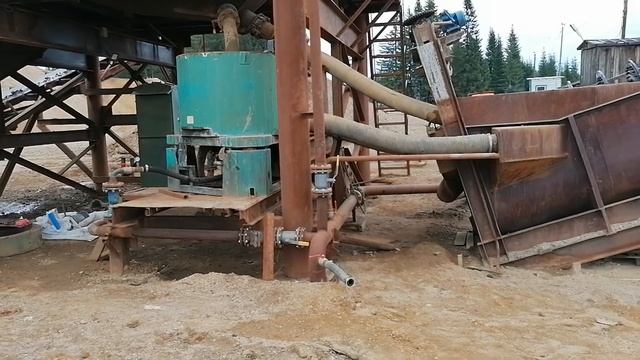 Ремонт концентратора Knelson KC-MD 30, ч. 1. смотреть онлайн