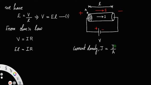 Derivation of Vector form of Ohm's law • HERO OF THE DERIVATIONS. смотреть онлайн