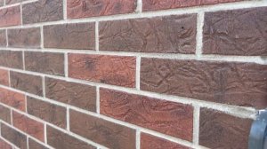 Отделка фасада гибким кирпичом. Как выглядит  дом облицованный гибким кирпичом. Отзыв покупателя.