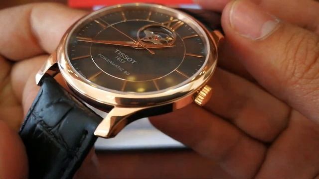 (Trên Tay) Tissot Tradition Open Heart T063.907.36.068.00