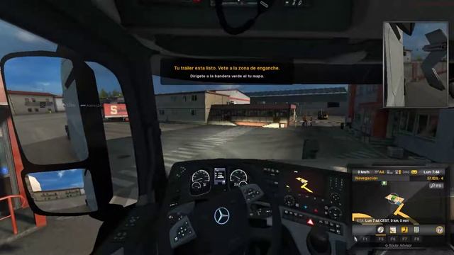EURO TRUCK SIMULATOR 2 - Dos locos muchas curvas смотреть онлайн