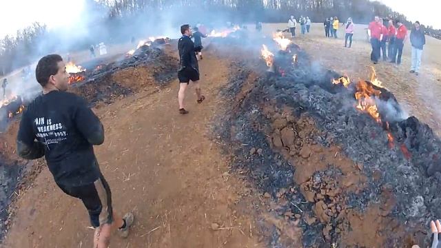 Tough Mudder - Georgia 2012 - Fire Walker - GoPro Hero смотреть онлайн