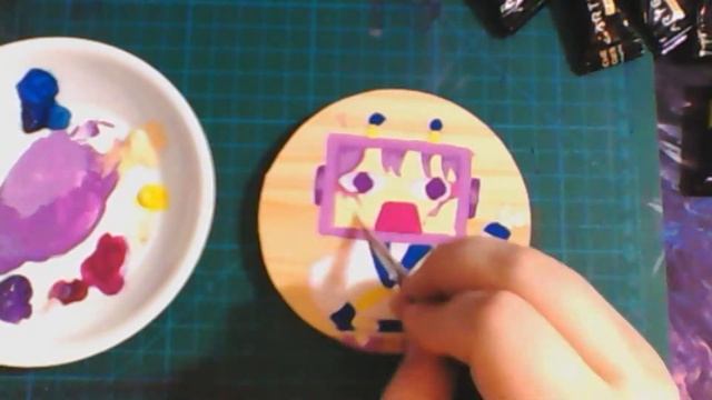 Gouache on Wooden Coaster (Nepgeardam) смотреть онлайн