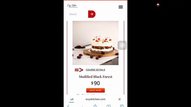 Evys Kitchen Website for Online Classes смотреть онлайн