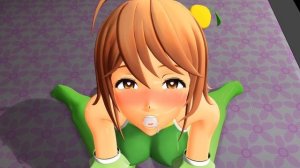 【MMD】顔の運動してたらよだれが泡立ったので飲み込むだけ【日向舞夏】