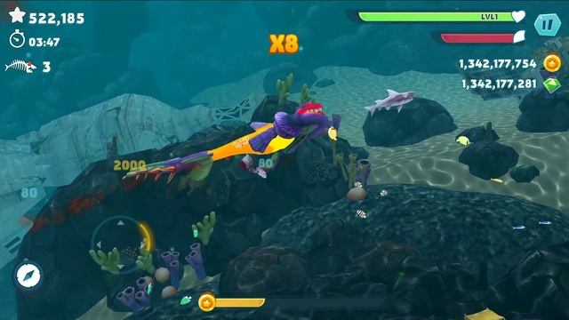 Hungry Shark Evolution - New Squid Game Doll Alan Skin - All 24 Sharks Unlocked Hack Gams Coins Mod смотреть онлайн