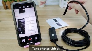 Камера-эндоскоп с Wi-Fi с одним или двумя объективами. Приложение Anesok.