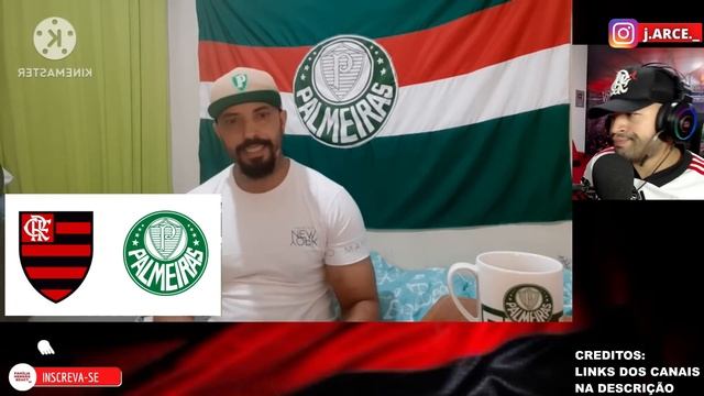 REAÇÕES PALMEIRENSES E TRISTEZA TOTAL- FLAMENGO 2X0 PALMEIRAS- COPA DO BRASIL 2024- VAMOS RIR KKKK смотреть онлайн