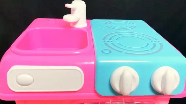 Satisfying Unboxing with Pink Hello Kitty Kitchen Play Sets 2 Cute Sets! ASMR смотреть онлайн