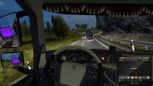 Euro Truck Simulator 2 Multiplayer | Funny Moments & Crash Compilation | #20 смотреть онлайн