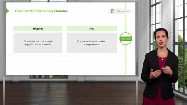 2.08 Pulmonary Embolism (PE)- Management
