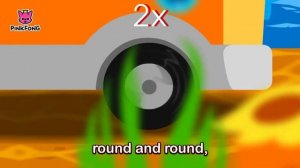 Shark Bus goes round and round gets in faster and faster | Baby Shark Bus Song | Pinkfong