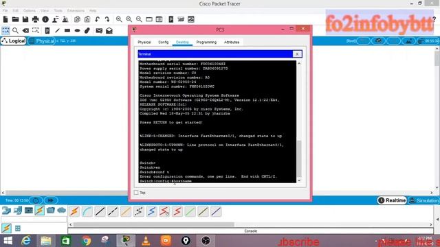 CONFIGURE IP ON CISCO SWITCH смотреть онлайн