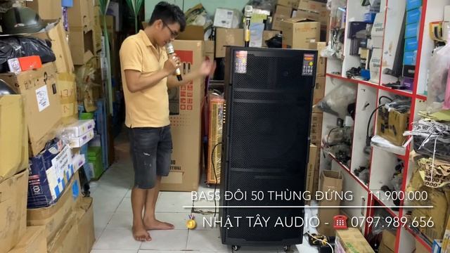 Bass đôi 50 hàng khủng | Loa karaoke di động công suất lớn | Loa kéo 5 tấc đôi - Bose 5050 смотреть онлайн