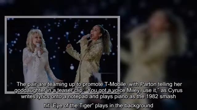 Miley Cyrus and Dolly Parton are the latest in a long line of celebs teasing a Super Bowl ad ahead смотреть онлайн