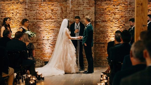 Brekkan + Jordan - Wonderful Winter Wedding at Earl and Wilson Event Center смотреть онлайн