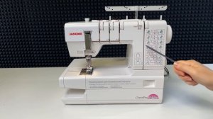 Обзор распошивальной машины Janome Cover Pro D Max