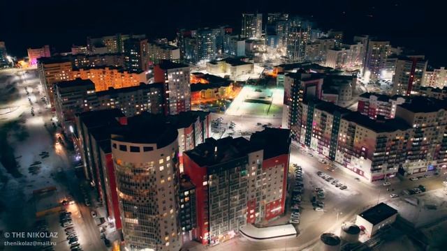 203 микрорайон в Якутске (гиперлапс) / 203 microdistrict in Yakutsk (hyperlapse) смотреть онлайн