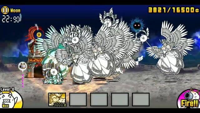 The Battle Cats - Corrupted Valkyrie VS Holy Valkyries