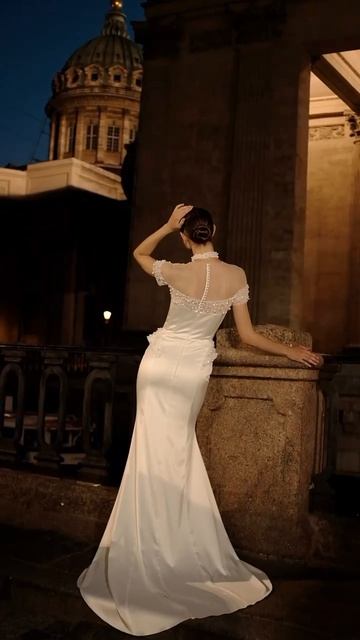 Свадебное платье Эпопея из коллекции «В твоих глазах Питер» 2025 от бренда Divino Rose