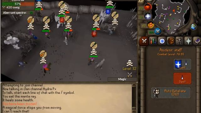 (OSRS) Hydra PURE CLAN Pking Rev Caves Wednesday 19/9/2018 смотреть онлайн
