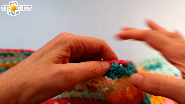 Sweet Welcome Baby Blanket using Lion Brand Ice Cream Big Scoop Yarn смотреть онлайн