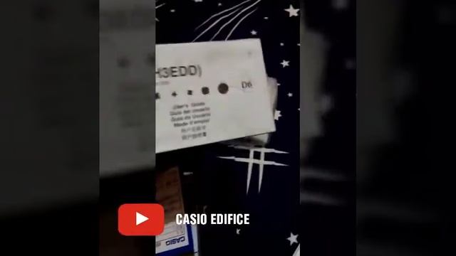#TRENDING UNBOXING CASIO EDIFICE EF-539D-1 AVUDF INDONESIA смотреть онлайн