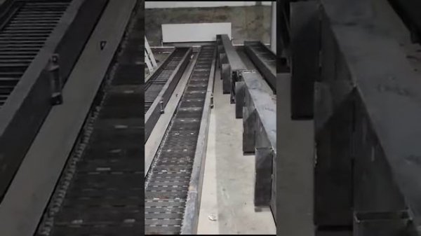 Суточное тестирование 14 метрового транспортера для удаления стружки