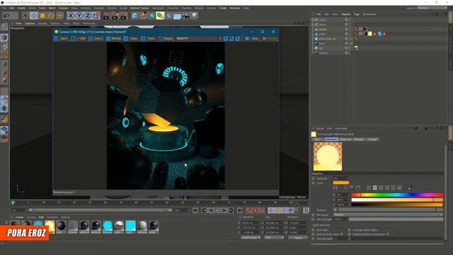 The Collective - 3D Modeling Speed Art (C4D & Corona) смотреть онлайн