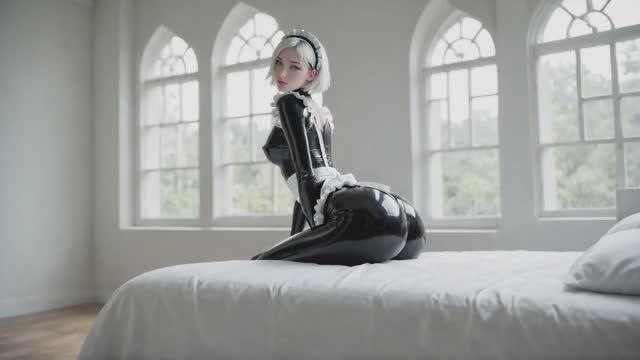 Девушка в латексе