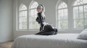 Девушка в латексе