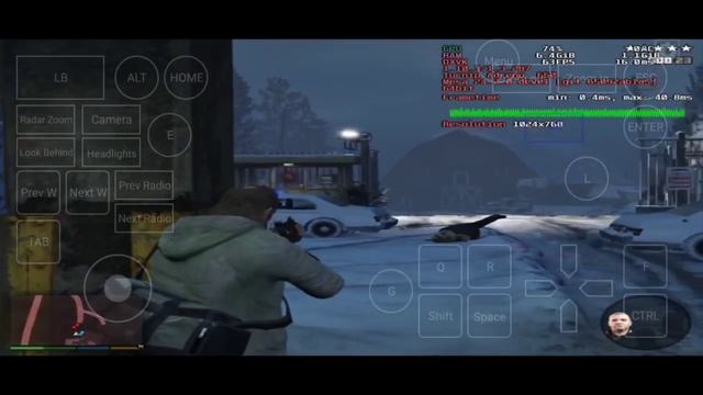 How to play GTA V on mobile Run with 60 Fps смотреть онлайн