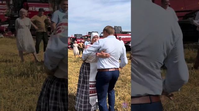 Жатва-2024: в Горецком районе проводят праздник первого снопа «Зажинки» смотреть онлайн