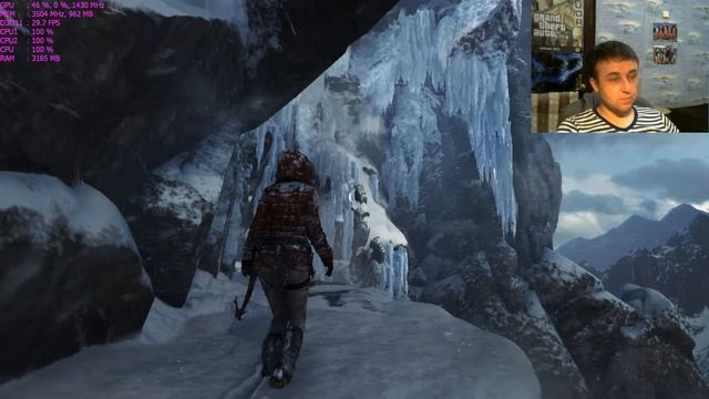 Rise of the Tomb Raider (core 2 duo e8400, GTX 1050Ti 4Gb) смотреть онлайн