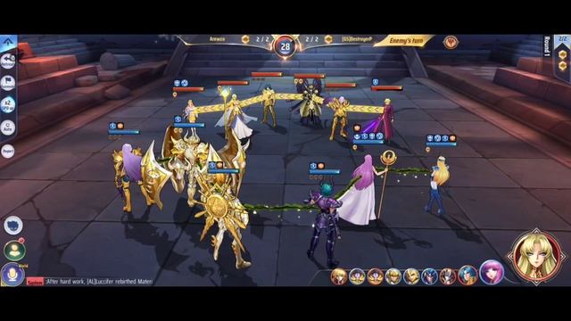 Saint Seiya: Awakening (KOTZ) - Broken OP Combo with Shura Surplice! Another Toxic Lineup PvP Combo смотреть онлайн