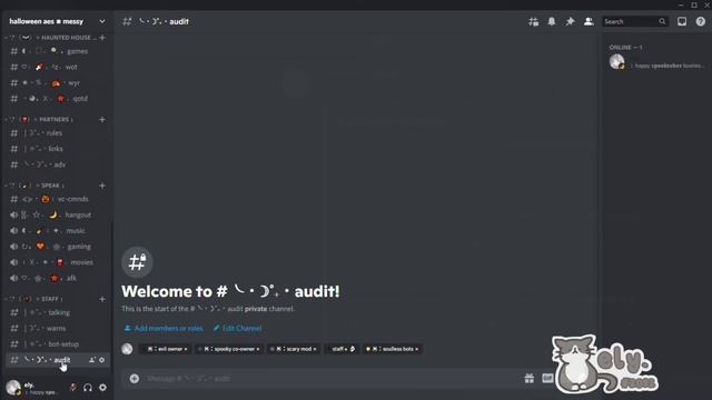 ｡˚⋆🍬﹕ FREE aesthetic halloween themed discord server template 、ely. °｡˚✿ смотреть онлайн
