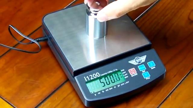 Calibration of My Weigh i1200 digital scale смотреть онлайн