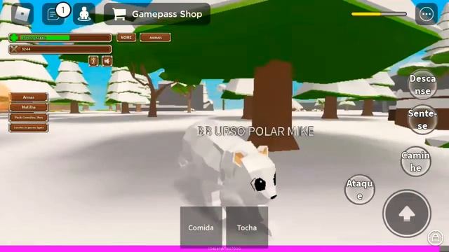 A RAPOSA MAIS FORTE VEIO ME DESTRUIR!!!ADOTEI UMA BEBÊ FLO......ROBLOX ANIMAL SIMULATOR смотреть онлайн