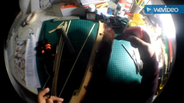 Building Albatros ship Scale 1/100 | Step by step Part 10 - Boat deck | Occre Model Kit смотреть онлайн