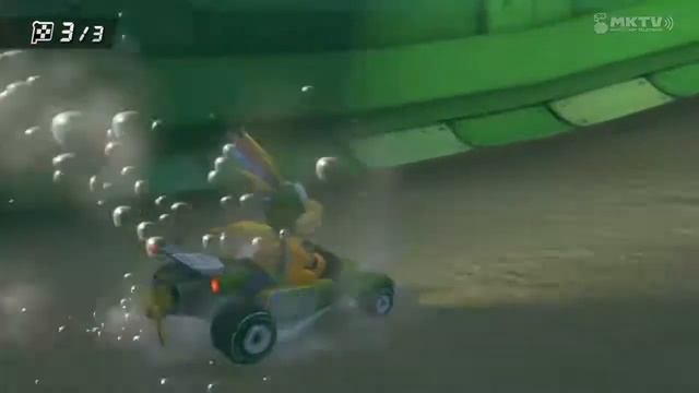 Wii U - Mario Kart 8 - (3DS) Piranha Plant Slide смотреть онлайн
