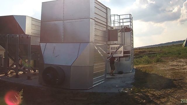 Монтаж зерносушарного комплексу ТОВ Добробут, с.Чорногородка, Київська обл. 2022 смотреть онлайн
