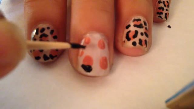 Easy Pink Leopard/Cheetah Print Nails смотреть онлайн