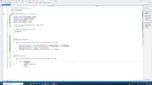 Orbit Pan and Zoom Camera to Mouse Position in Unity Script смотреть онлайн