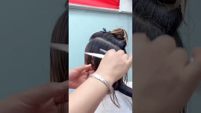 Tutorials Hair Cut for grill💇♀️✅ смотреть онлайн