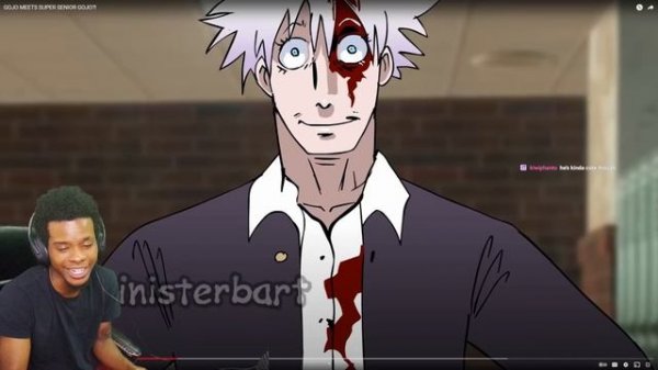 GOJO VS SUPER SENIOR GOJO!!