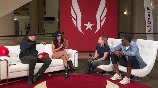 2024 USATF Indoor Championships | The Cool Down Show | Tara Davis-Woodhall смотреть онлайн