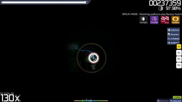 OSU! - Kimi Ga Emu Yuugure (TV size) (Normal) смотреть онлайн